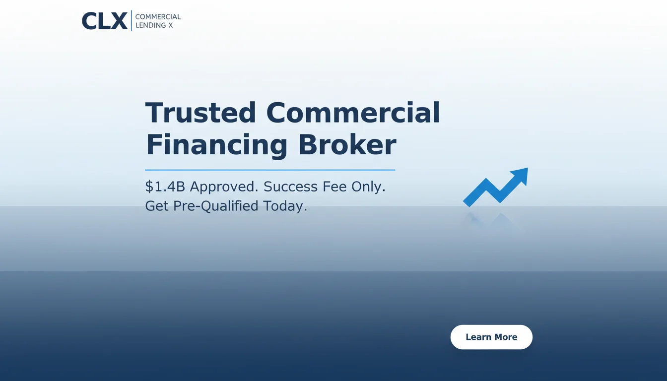 Preview of the Commercial Lending X website